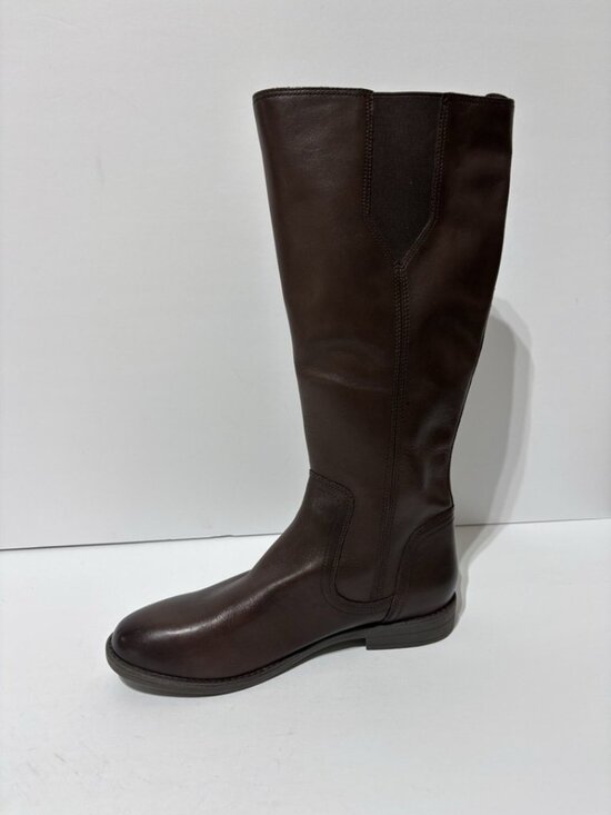 Hush Puppies Women’s Jaylin Tall Brown Boots, Size 7.5 M - Picture 2 of 5